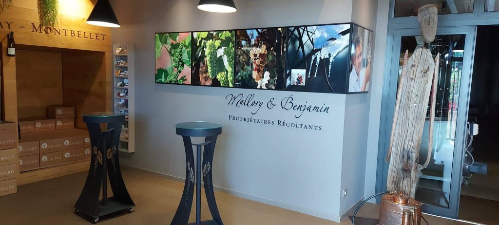 Domaine Mallaury&Benjamin Talmard à Uchizy. Salle de réception