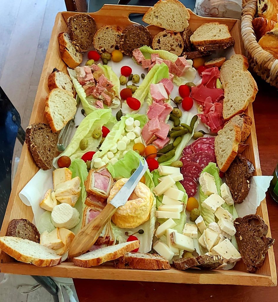 Planche apéritif La Cadole de Chardonnay